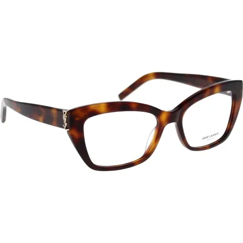 Stylish Original Prescription Glasses for Men , male, Sizes: 53 MM - Saint Laurent - Modalova