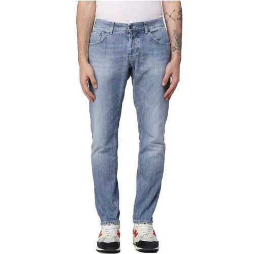 Stylish Slim-fit Jeans , male, Sizes: W34, W36, W31, W35, W30, W33 - Dondup - Modalova