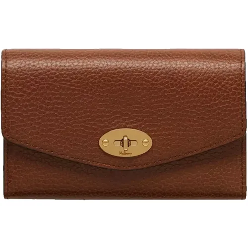 Medium Darley Wallet, Oak , female, Sizes: ONE SIZE - Mulberry - Modalova