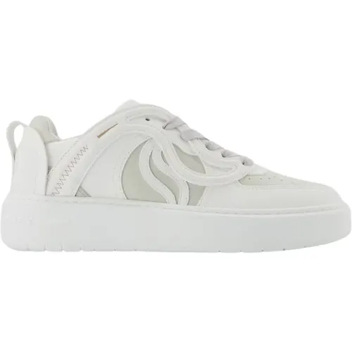 S-Wave Vegan Leather Sneakers , female, Sizes: 3 UK, 2 UK, 4 UK - Stella Mccartney - Modalova