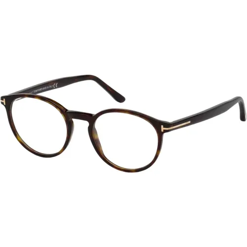 Dark Havana Eyewear Frames Sunglasses,Schwarze Brillenfassungen Sonnenbrille - Tom Ford - Modalova