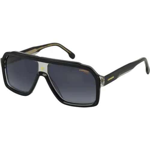 Klassische Schwarze Sonnenbrille , unisex, Größe: L - Carrera - Modalova