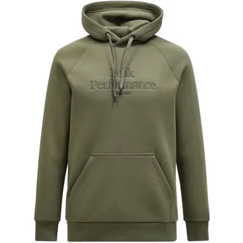 Original Hood Pine Needle , Herren, Größe: M - Peak Performance - Modalova