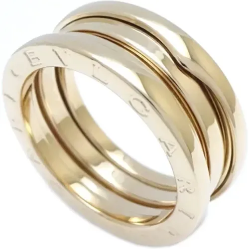 Pre-owned Gold rings , female, Sizes: ONE SIZE - Bvlgari Vintage - Modalova