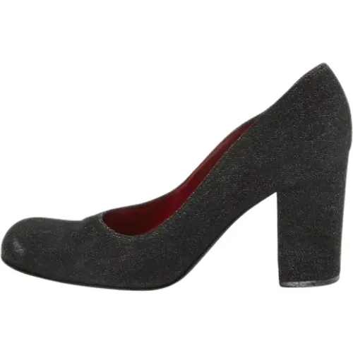 Pre-owned Denim heels , Damen, Größe: 38 EU - Dolce & Gabbana Pre-owned - Modalova
