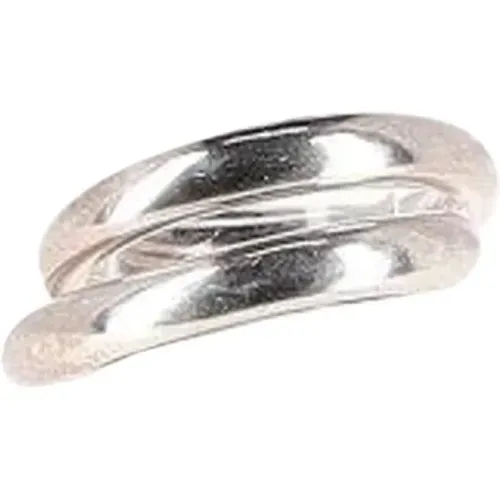 Pre-owned Silver rings , female, Sizes: ONE SIZE - Hermès Vintage - Modalova