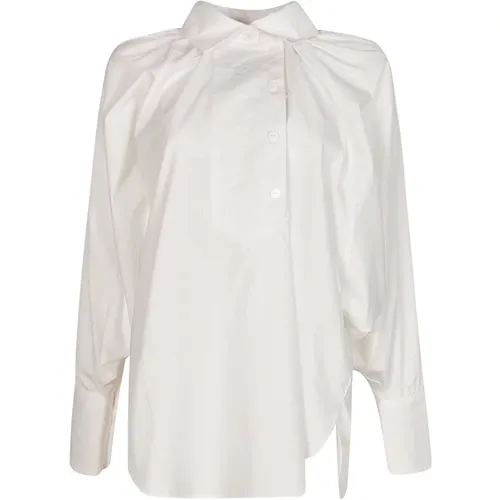 Weißes Herrenhemd , Damen, Größe: XS - Patou - Modalova