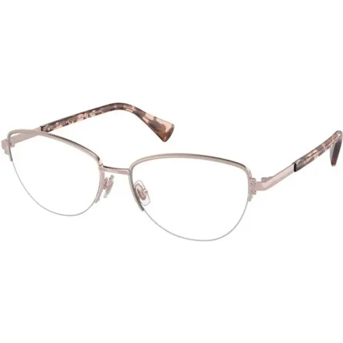 Goldrahmen Brille , unisex, Größe: 56 MM - Ralph Lauren - Modalova