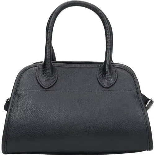 Women's Satchel Handbag made of Premium Italian Genuine Leather Er00116381 , female, Sizes: ONE SIZE - Estro - Modalova