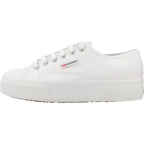 Plateau-Sneakers für modebewusste Frauen , Damen, Größe: 40 EU - Superga - Modalova