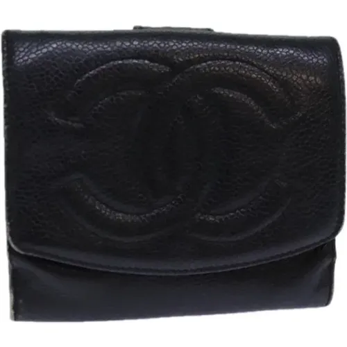 Pre-owned Leather wallets , female, Sizes: ONE SIZE - Chanel Vintage - Modalova