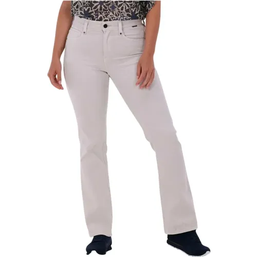 Bootcut Flared Jeans Noxer in Off-White , Damen, Größe: W26 L30 - G-Star - Modalova