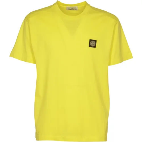 T-shirts and Polos , male, Sizes: XL, L - Stone Island - Modalova