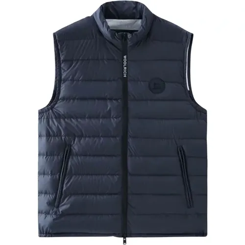 Dark Bodywarmer , male, Sizes: S - Woolrich - Modalova