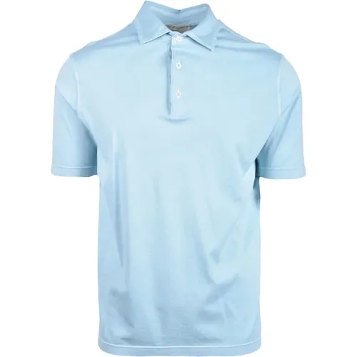 Baumwoll-Poloshirt , Herren, Größe: 4XL - Filippo De Laurentiis - Modalova