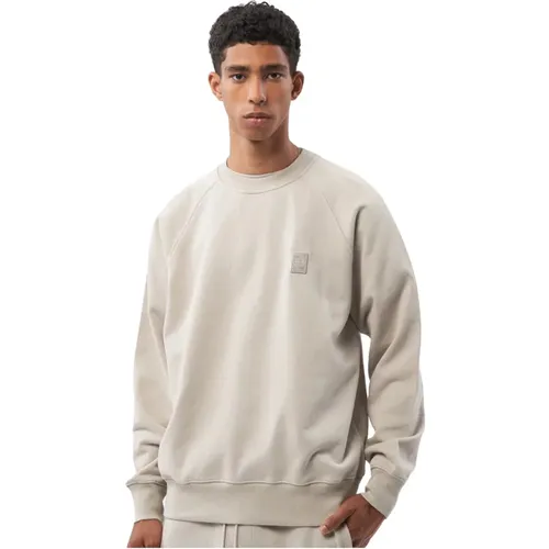Sweatshirt Lux Cool Grey , Herren, Größe: XL - Filling Pieces - Modalova