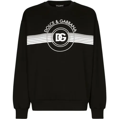 Stylische Sweatshirts für Täglichen Komfort , Herren, Größe: L - Dolce & Gabbana - Modalova