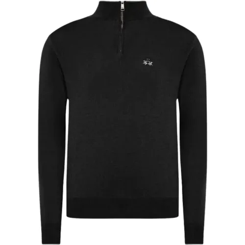 Herren Zip Neck Pullover Pullover - LA MARTINA - Modalova