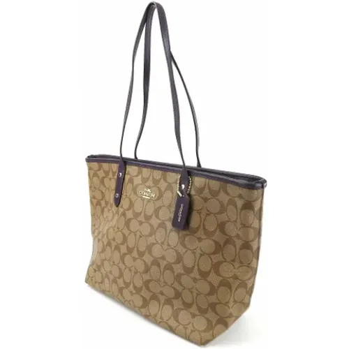 Pre-owned Canvas totes , female, Sizes: ONE SIZE - Coach Pre-owned - Modalova