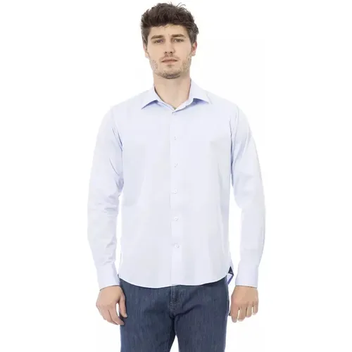 Elegant Light Italian Shirt Men , male, Sizes: 3XL, XL, 2XL, 4XL - Baldinini - Modalova