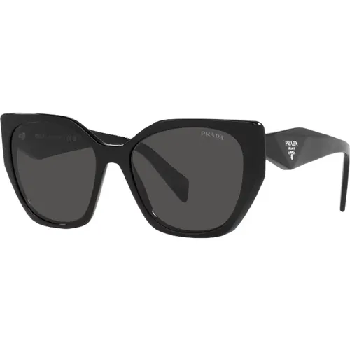 Elegant Cat Eye Sunglasses , female, Sizes: 55 MM - Prada - Modalova