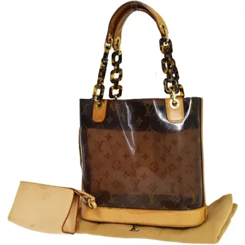 Pre-owned Fabric louis-vuitton-bags , ONE SIZE - Brown - Modalova