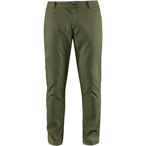 Overdyed Cotton Chino Pants , male, Sizes: W31, W36, W40, W29, W38, W32, W34, W33, W30 - BomBoogie - Modalova