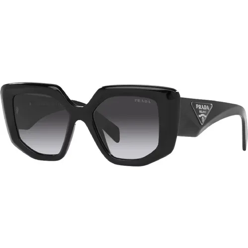 Gradient Gray Sunglasses in , female, Sizes: 50 MM - Prada - Modalova
