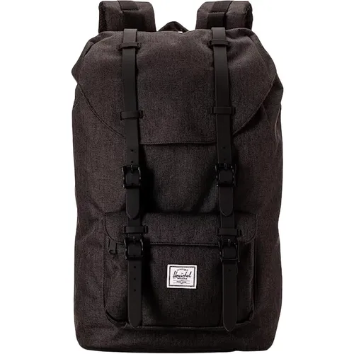 Rucksack Little America MID Backpack 17 L mit Laptopfach, Seitenfach und Fronttasche , Herren, Größe: ONE Size - Herschel - Modalova