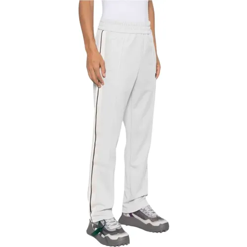 Grey Trousers for Men , male, Sizes: L, M, XL - Palm Angels - Modalova