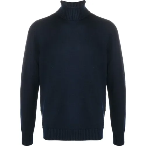 Merino High Neck Sweater , male, Sizes: 2XL, XL, L, M, S - Drumohr - Modalova