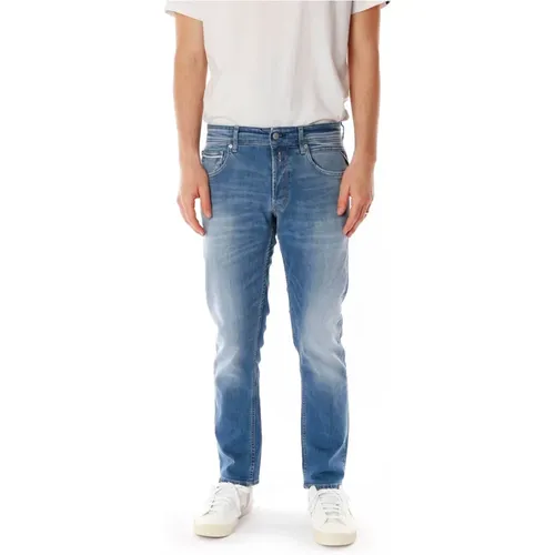 Grover Straight Fit Jeans , Herren, Größe: W34 L32 - Replay - Modalova