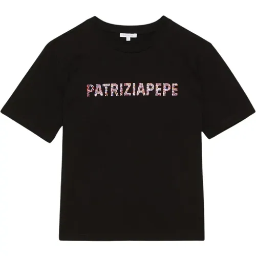 T-Shirts , female, Sizes: M, S - PATRIZIA PEPE - Modalova