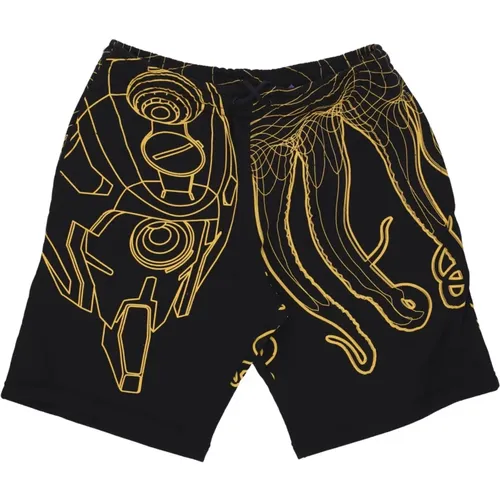 Evangelion Flowing Sweatshorts Schwarz - Octopus - Modalova