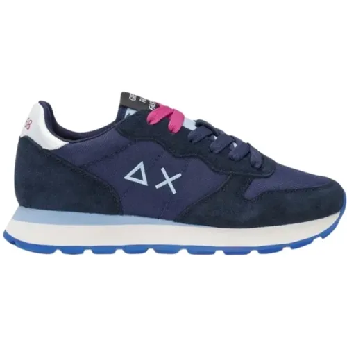 Ally Solid Nylon Sneakers , Damen, Größe: 40 EU - Sun68 - Modalova