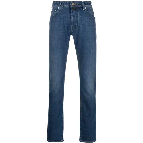 Slim-fit Bard Jeans , male, Sizes: W32 - Jacob Cohën - Modalova