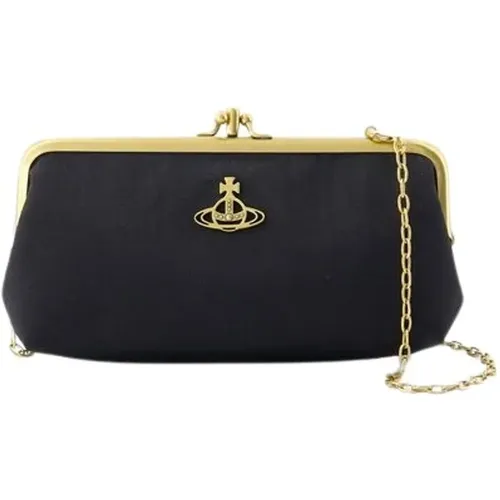 Moire Frame Bag - Synthetic , female, Sizes: ONE SIZE - Vivienne Westwood - Modalova