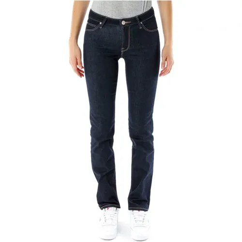 Marion Straight Fit Jeans , Damen, Größe: W32 L33 - Lee - Modalova