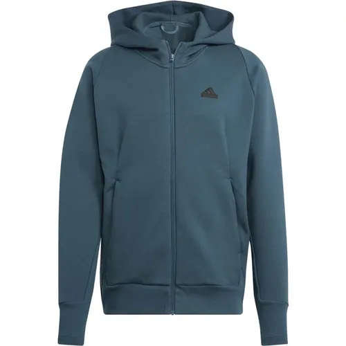 Zip-Through Sweatshirt für Männer - Adidas - Modalova