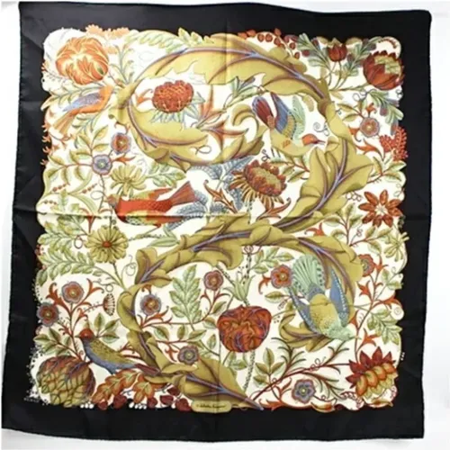 Pre-owned Silk scarves , unisex, Sizes: ONE SIZE - Salvatore Ferragamo Pre-owned - Modalova