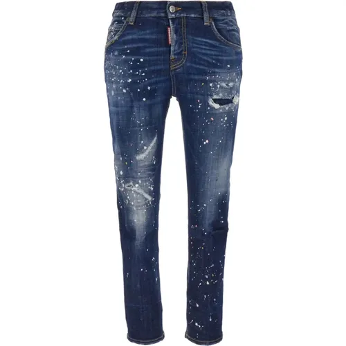 Stylische Jeans für Männer und Frauen , Damen, Größe: 3XS - Dsquared2 - Modalova