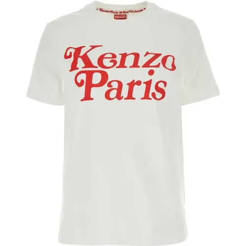 Classic Cotton Tee , female, Sizes: S, M - Kenzo - Modalova