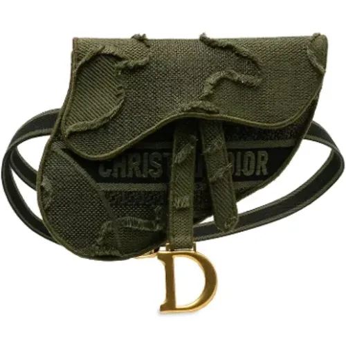 Pre-owned Canvas shoulder-bags , female, Sizes: ONE SIZE - Dior Vintage - Modalova