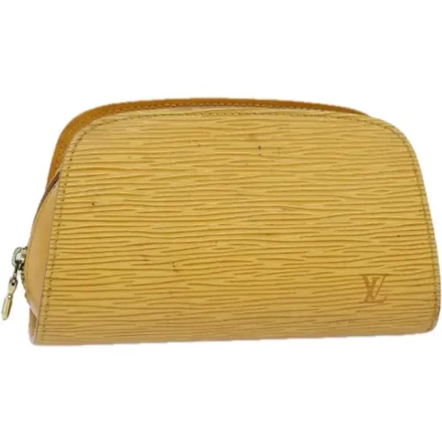 Pre-owned Leder pouches , Damen, Größe: ONE Size - Louis Vuitton Vintage - Modalova