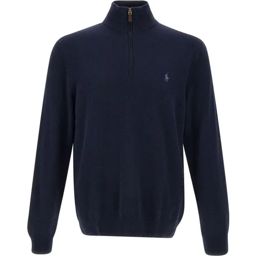 Blaue Pullover für Männer , Herren, Größe: M - Polo Ralph Lauren - Modalova