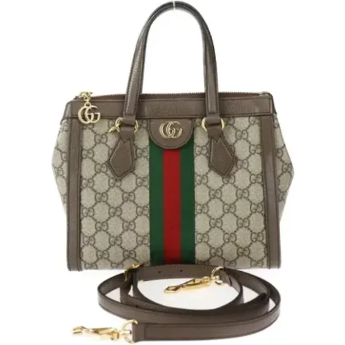 Pre-owned Canvas gucci-bags , female, Sizes: ONE SIZE - Gucci Vintage - Modalova