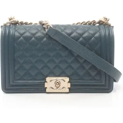 Pre-owned Leather chanel-bags , female, Sizes: ONE SIZE - Chanel Vintage - Modalova