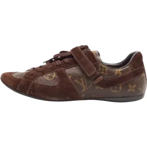 Pre-owned Canvas sneakers , female, Sizes: 4 UK - Louis Vuitton Vintage - Modalova