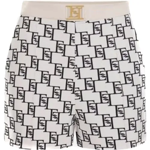 Trousers Ss24 , female, Sizes: XS, L, S - Elisabetta Franchi - Modalova