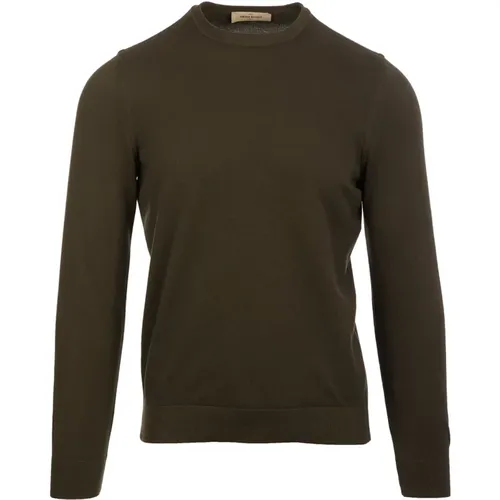 Braune Sweaters Kollektion , Herren, Größe: 2XL - Gran Sasso - Modalova